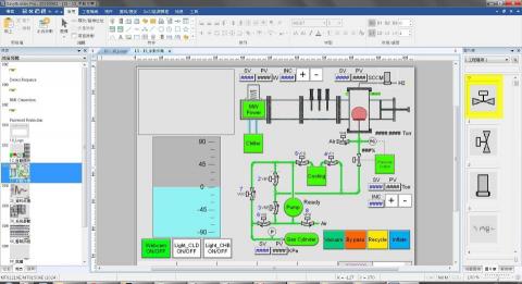 碩瑒之家 - 氣體萃取提純設備_HMI