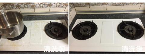 胡小姐 - 瓦斯爐台外觀清潔