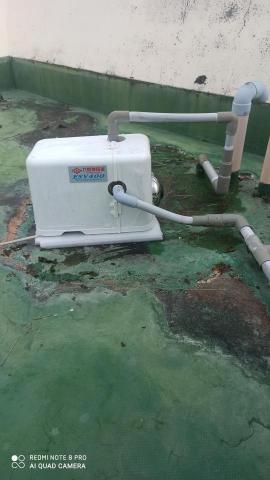 旭電工程行 - 室外加壓馬達安裝