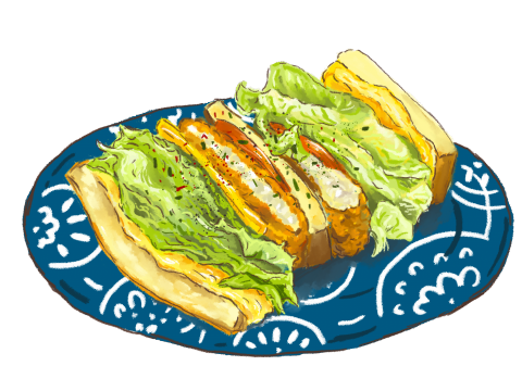 廖禛諭 - 電腦繪圖 -菜單插圖設計1