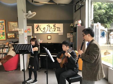 黃致豪吉他教學 - 長笛吉他豎笛 三重奏