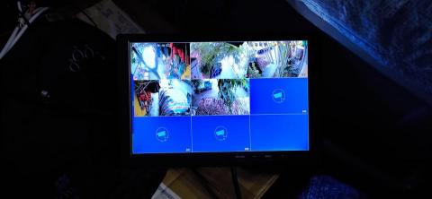 虹匠數位監控工程 - 安裝後的畫面