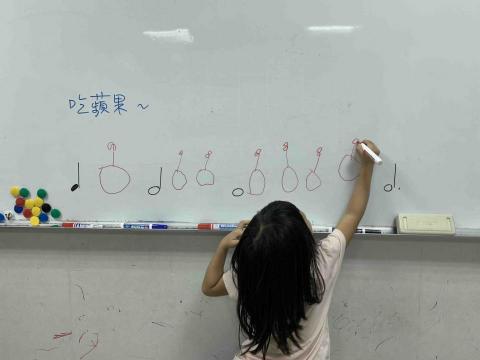 曾老師 - 每個好朋友吃蘋果的數量不一樣喔～