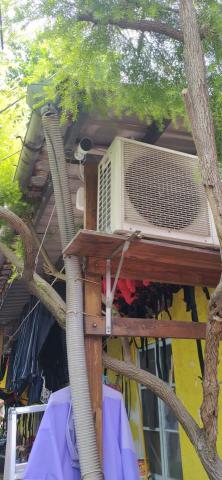 虹匠數位監控工程 - 安裝鏡頭後的樣子。