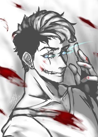 Seven刃 - 角色半身圖繪製