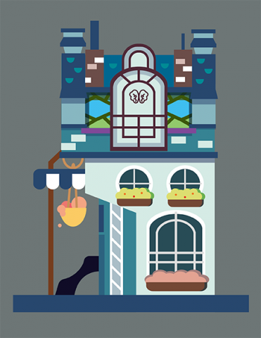 Seven刃 - 向量建築繪製