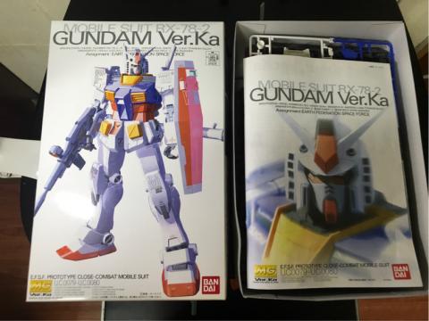 越彩珠寶、模型工作室 - 模型代工:初代鋼彈Ver.ka。組裝前 越彩珠寶、模型工作室 - 模型代工:初代鋼彈Ver.ka。組裝前
