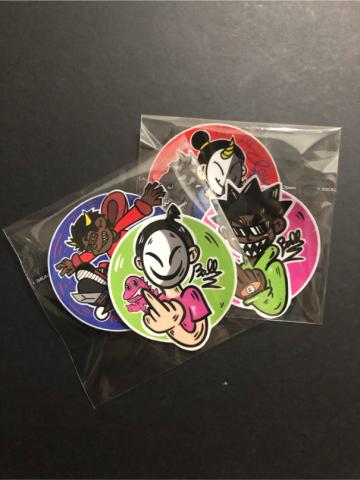 劉胤夆 - 貼紙設計