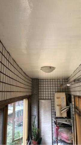 森佑美好彩藝油漆美學 - 陽台潮濕處理上漆