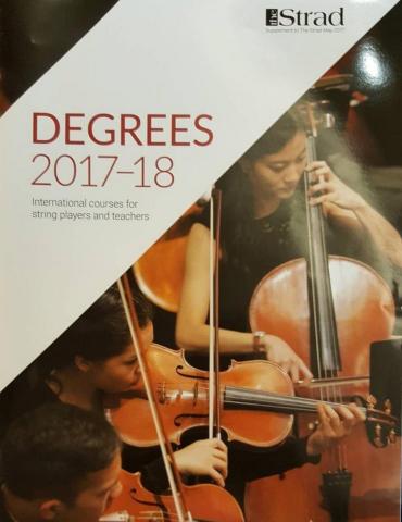 Phoebe Tsai 蔡非比 - Strad Magazine Degrees Cover