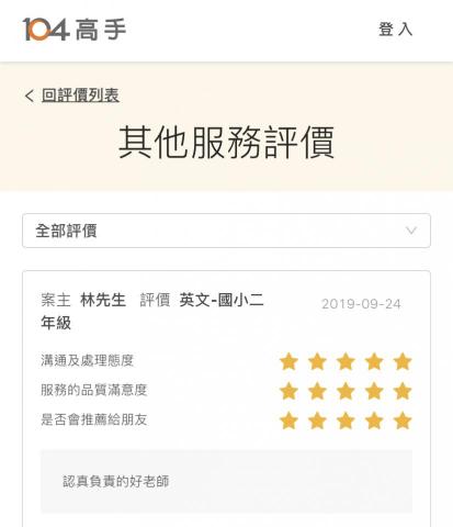 王芳瑜 - 我有７年教書經驗
獲得多位家長信賴推薦