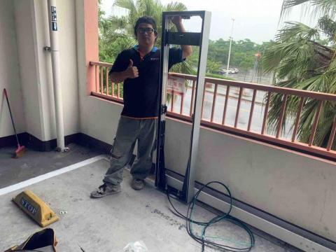 阿家水電個人工做室 - 麗寶樂園停車場保時捷充電樁安裝