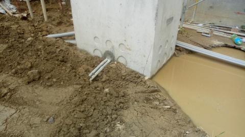 (德晴水電) - 歸仁自來水廠人孔配管