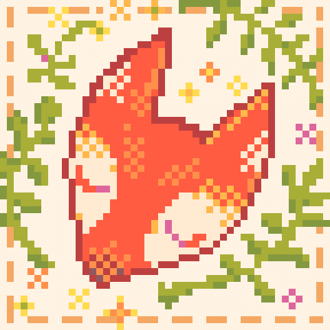 王大銘 - 森林系像素頭項製作