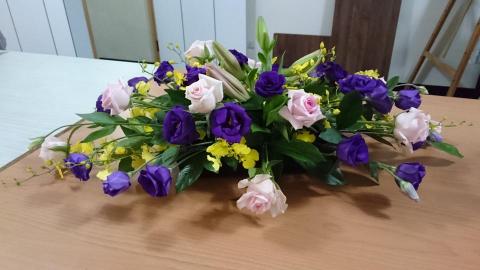 Louis花藝設計 - 水平桌花