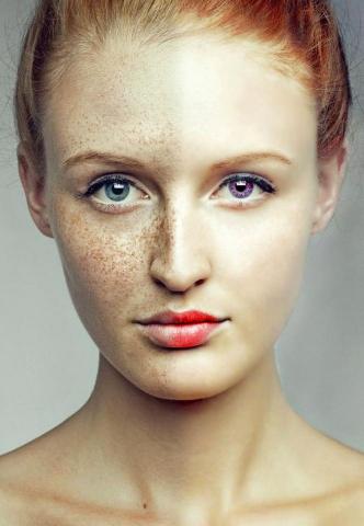 李子安 - 人像精緻修圖,左邊是原圖