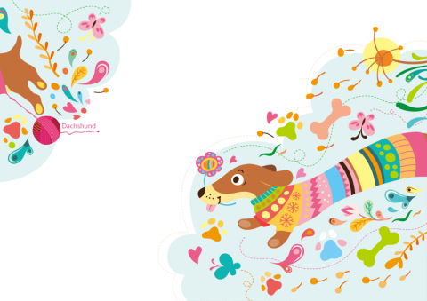 @yushih illustration - 臘腸犬周邊插圖設計 @yushih illustration - 臘腸犬周邊插圖設計