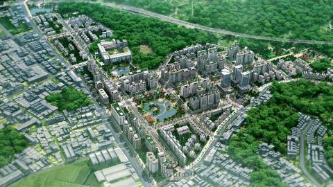 RD_Studio創意影像-新威視影像動畫 - 都市更新3D透視圖