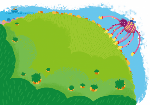 @yushih illustration - 周姚萍講新魔王故事1-磨人王的比醜賽 @yushih illustration - 周姚萍講新魔王故事1-磨人王的比醜賽