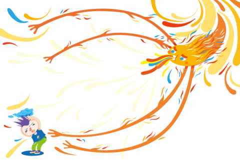 @yushih illustration - 周姚萍講新成語故事1-禿禿山與禿禿鳥 @yushih illustration - 周姚萍講新成語故事1-禿禿山與禿禿鳥