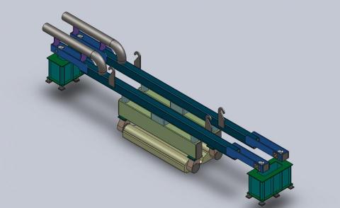 Sigma-Tek Studio/希格瑪設計+技術+製造承作 - 鋼卷鍍鋅風刀（Air Knife ）結構設計製作