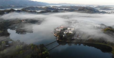 柴九【只專注空拍】 - 明德水庫