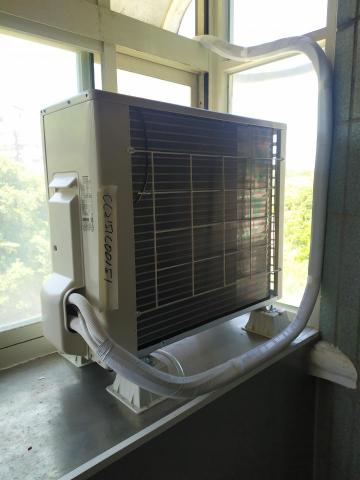 騰躍空調工程 - 室外機安裝含銅管包覆完成面