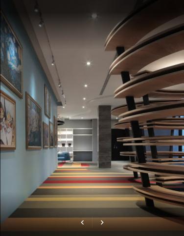 蔚然空間設計室內裝修有限公司 - 新北美國學校圖書館