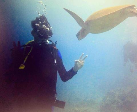 陳治齊 - 小琉球潛水
