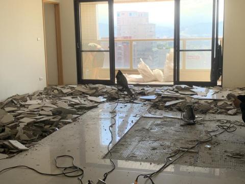 禾昱搬家 - 全室磁磚剃除工程
