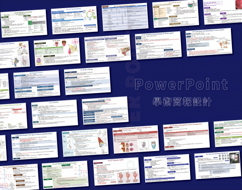 Sandy Chiu 專案企劃｜簡報設計 - 學術簡報設計