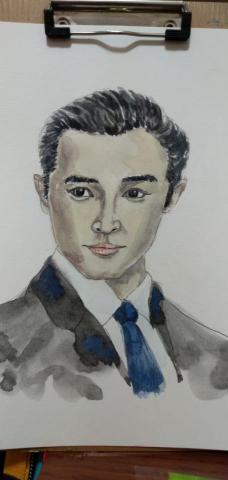 郭思宏 - 水彩人像