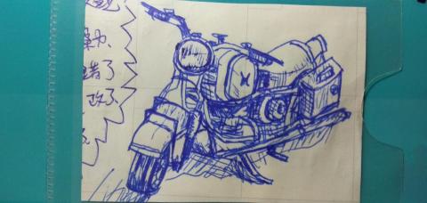 郭思宏 - 重機模型原子筆