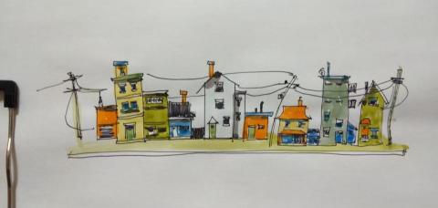 郭思宏 - 風景速寫水彩