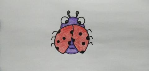 郭思宏 - 兒童畫教學.瓢蟲.色鉛筆