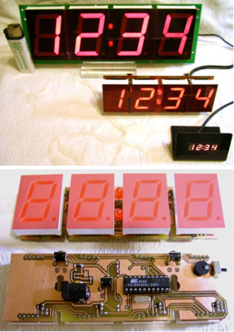 超凌科技工作室/8051組語專家 - 多功能數字鐘、門診叫號器，人流計數器