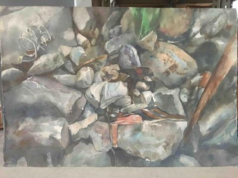 張祐任 - 8開水彩