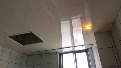 家庭水電 - 廁所天花板