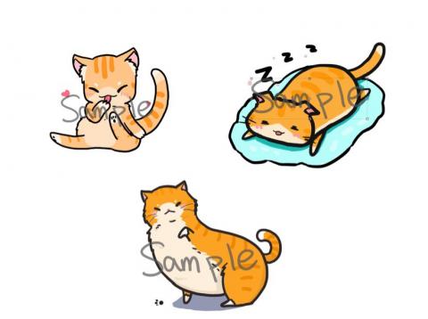 E.G.工作室 - 小貓插圖 E.G.工作室 - 小貓插圖