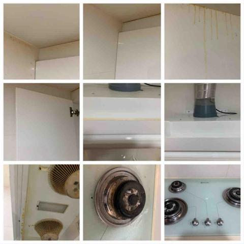 精緻專業清潔 - 廚房清潔前後對比照