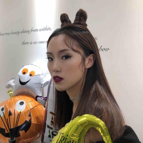 Ayu妝髮/造型/外景/新秘/髮型設計/燙染 - 萬聖節妝髮造型