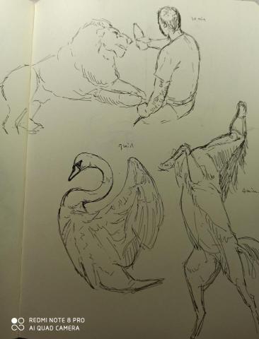 靈果繪畫工作室 - 10分鐘以內限時速寫