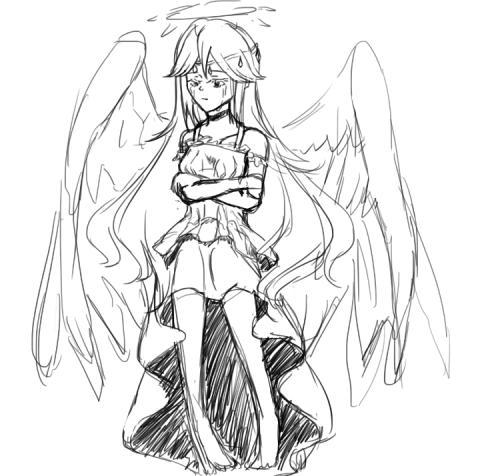 阿月 - 朋友的自創角色