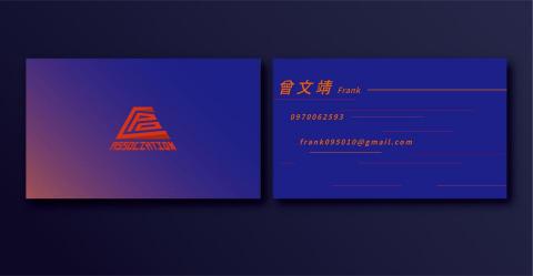 Frank Design  - 名片設計
#視覺#對比