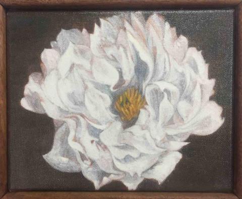 芷晴 - 油蛋彩混合技法