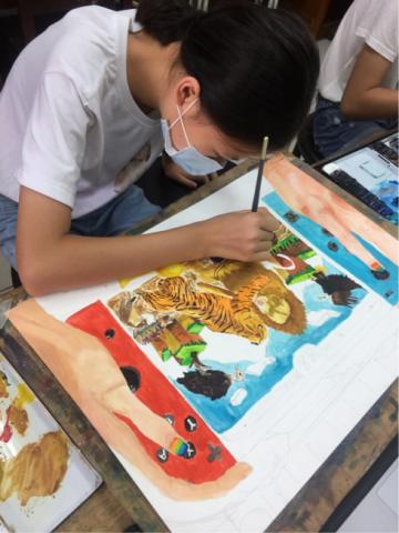 芷晴 - 小五繪畫