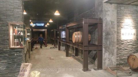 鑫鋼金屬有限公司 - 南投信義 梅子夢工廠 酒窖 鋼結構