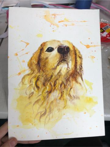 黃子育 - 水彩卡片設計