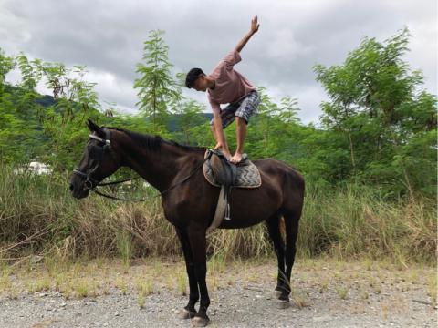 陳達方 - 馬術