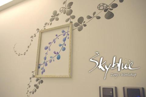 壁畫彩繪 Skybluezoey天藍藝術 - 